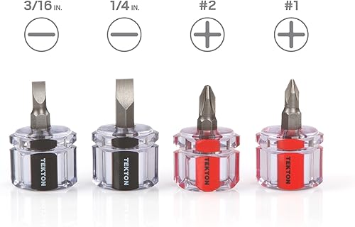 Miniatura 2 de TEKTON Juego de mini destornilladores 4 piezas  26391