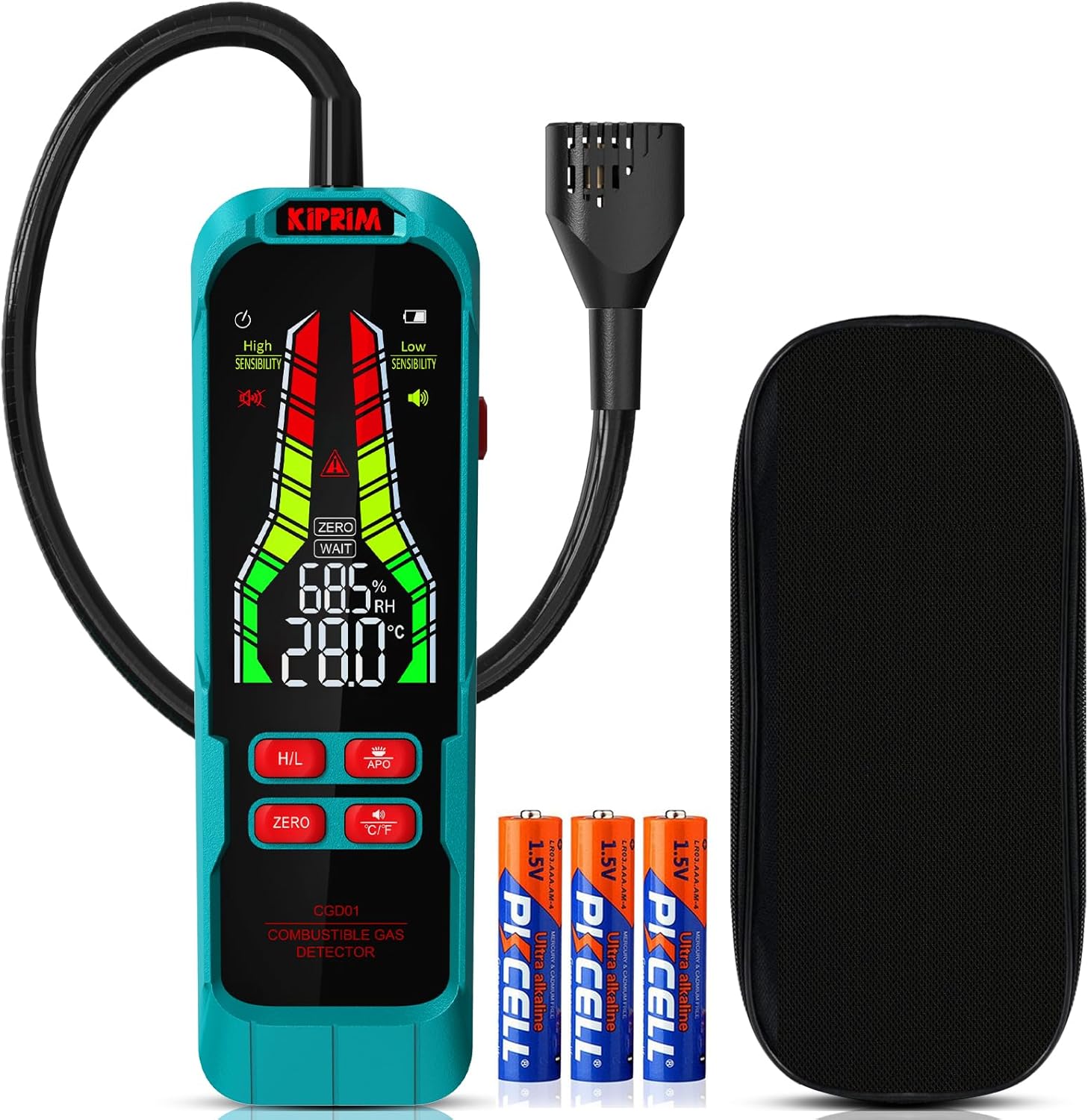 Rilevatore Gas Metano E Naturale - Allarme Sonoro E LCD, WiFi E App - Foto 8