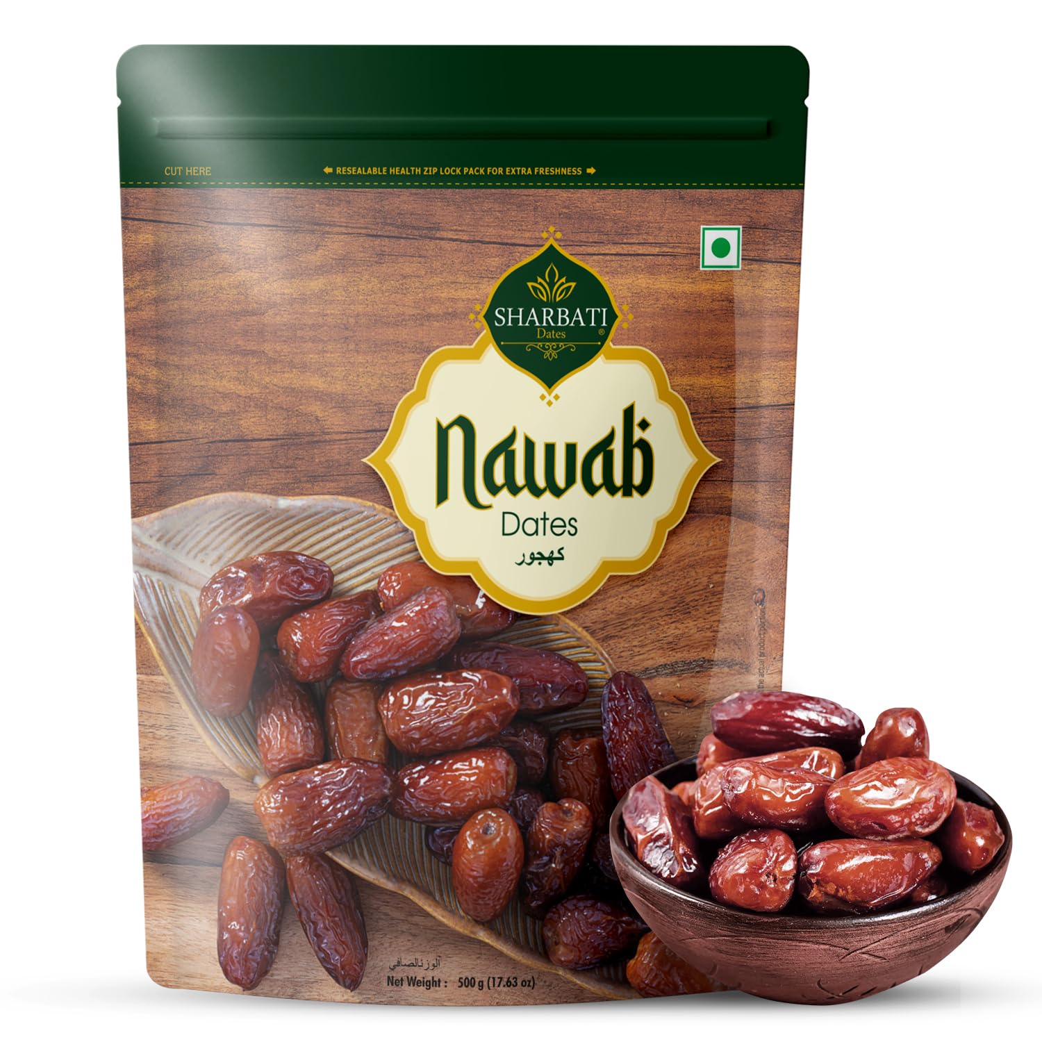 SHARBATI DATES Fresh Premium Imported Israeli Nawab Dates, High In Iron & Calcium & Rich Source Of Fibre|Gluten Free|No Preservatives |100% Vegan|Wet Khajoor|Khajur|Date Fruits (500 Gm) (B0CJ9FSN35) Amazon Price History, Amazon Price Tracker