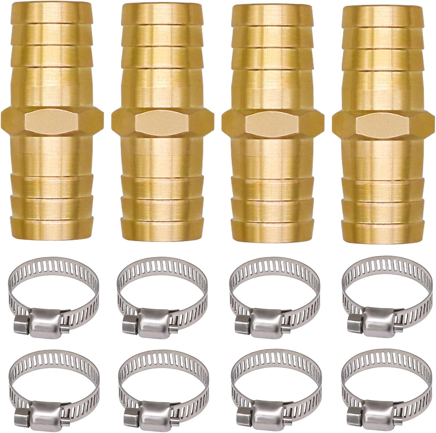3/4" Hose Barb Fittings Hose Splice Kit, Soaker Hose Repair Kit