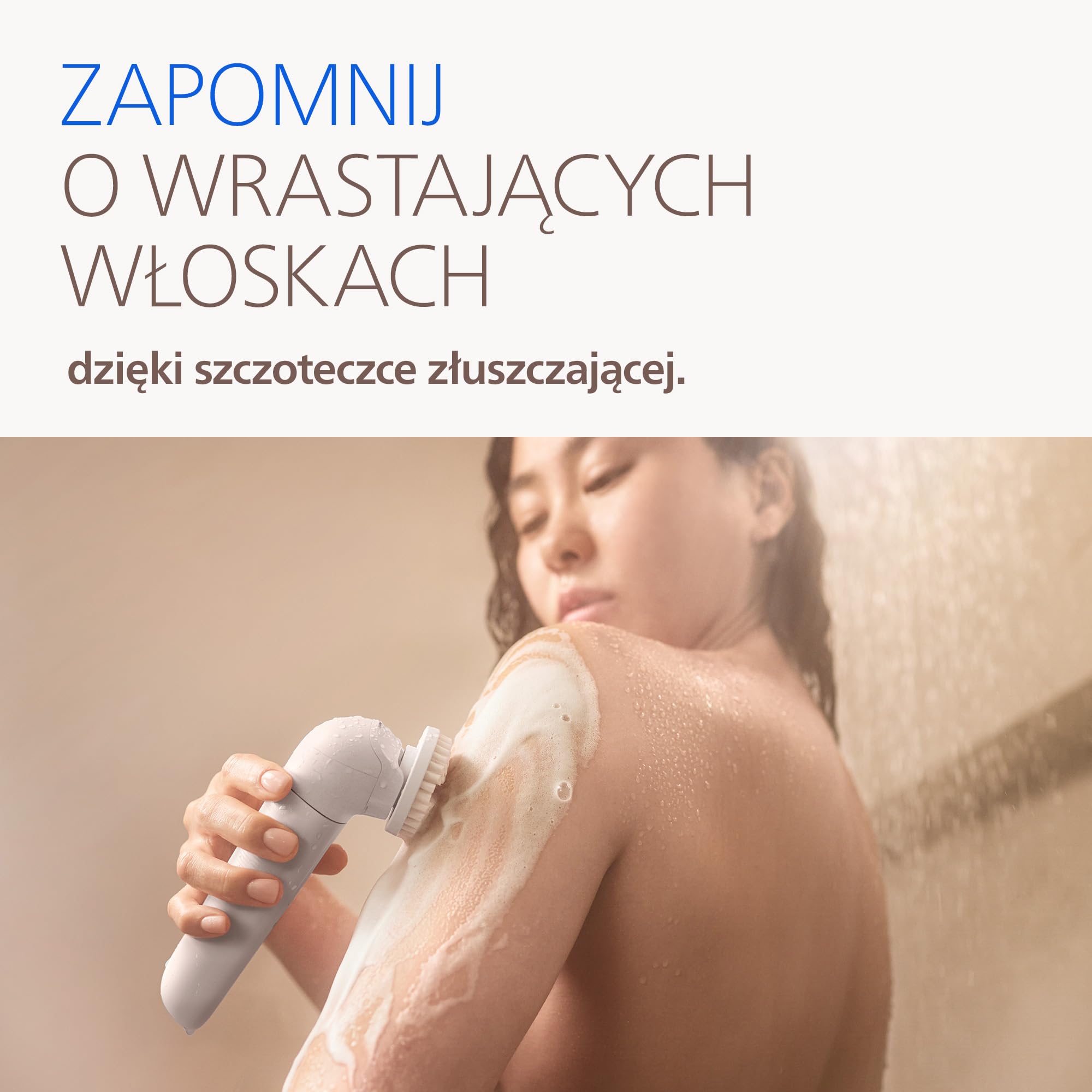 Philips Beauty Set – uniwersalny zestaw pielęgnacyjny do ciała i twarzy, do używania na mokro lub na sucho, depilacja oraz pielęgnacja ciała i skóry, model BRE749/00