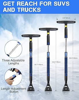 Amazon.co.jp: SEG Direct スノーブラシ 車用 除雪 雪かき