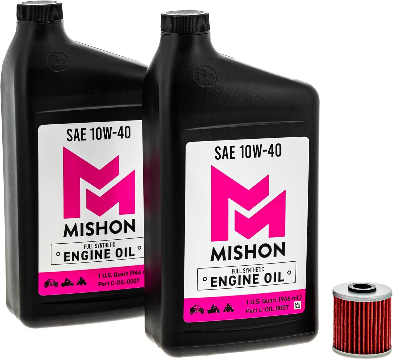 MISHON Engine Oil Change Kit for Suzuki RMZ250 RMZ450 RMX450Z Kawasaki KX450F KX250F