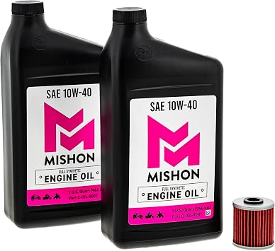 MISHON Engine Oil Change Kit for Suzuki RMZ250 RMZ450 RMX450Z