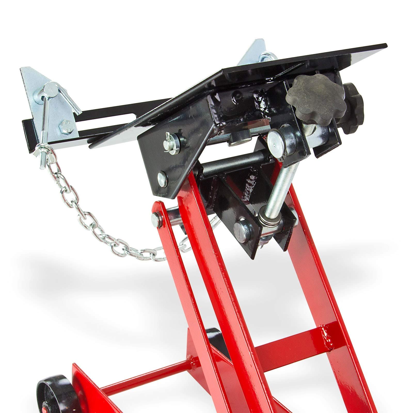 DEMA Getriebeheber 450 kg, Motorheber Faulenzer, kompakt, neigbar, drehbar, mobil für Werkstatt, Getriebe, Motorenmontage