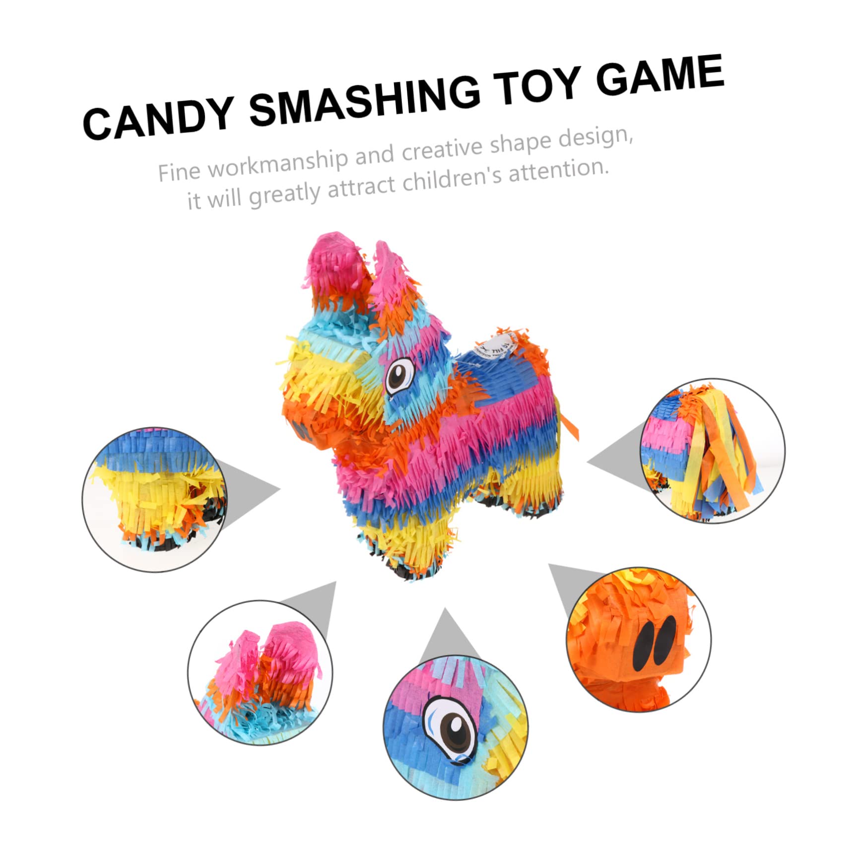 Pinata Cartacea Riempibile di Caramelle per Festa Compleanno Ragazzo | Carta Ecologica Biodegradabile, Forma Creativa, 1 Pezzo, Decorazione per Fiesta, per Ragazzo Ragazza e Ragazzi