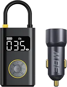 Fanttik X9 Pro Tire Inflator & 38W Dual Port Fast Charging Car Adapter