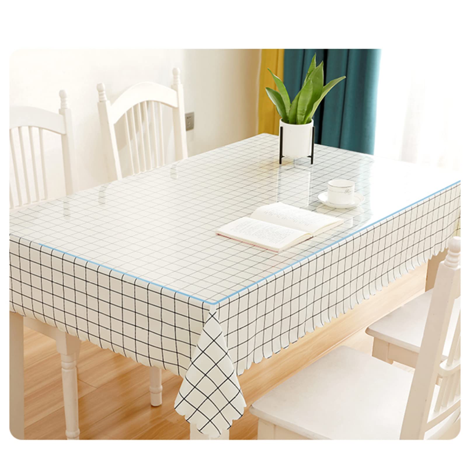 Amazon｜テーブルマット テーブルクロス 90*180cm zjp PVC製