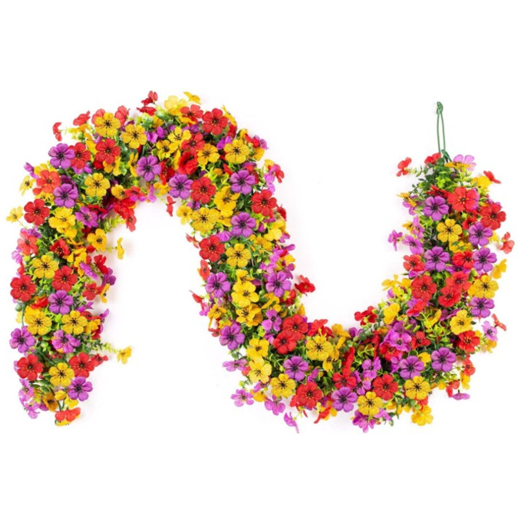 Guirlande de fleurs artificielles pour décoration murale et arche de fleurs mariage 180cm
