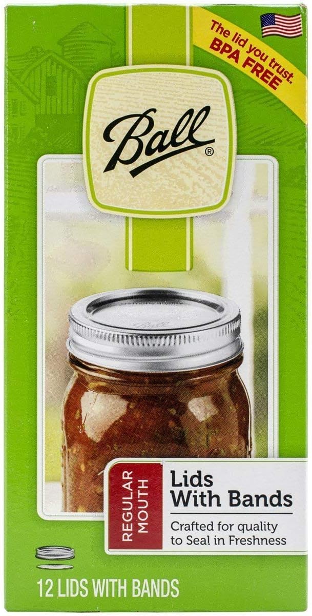 Ball Regular Mouth Lids and Bands, 36 count