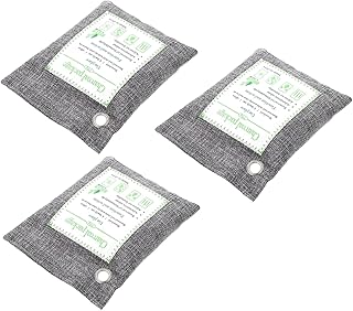 Homoyoyo 3pcs Charcoal Bag Deodorizers for Home Vehicle Air Fresheners Car Refresheners Shoe Odor Eliminator Air Purifying Bag Shoe Deodorizer Bag Bamboo Charcoal Bag Hanging Air Purifier