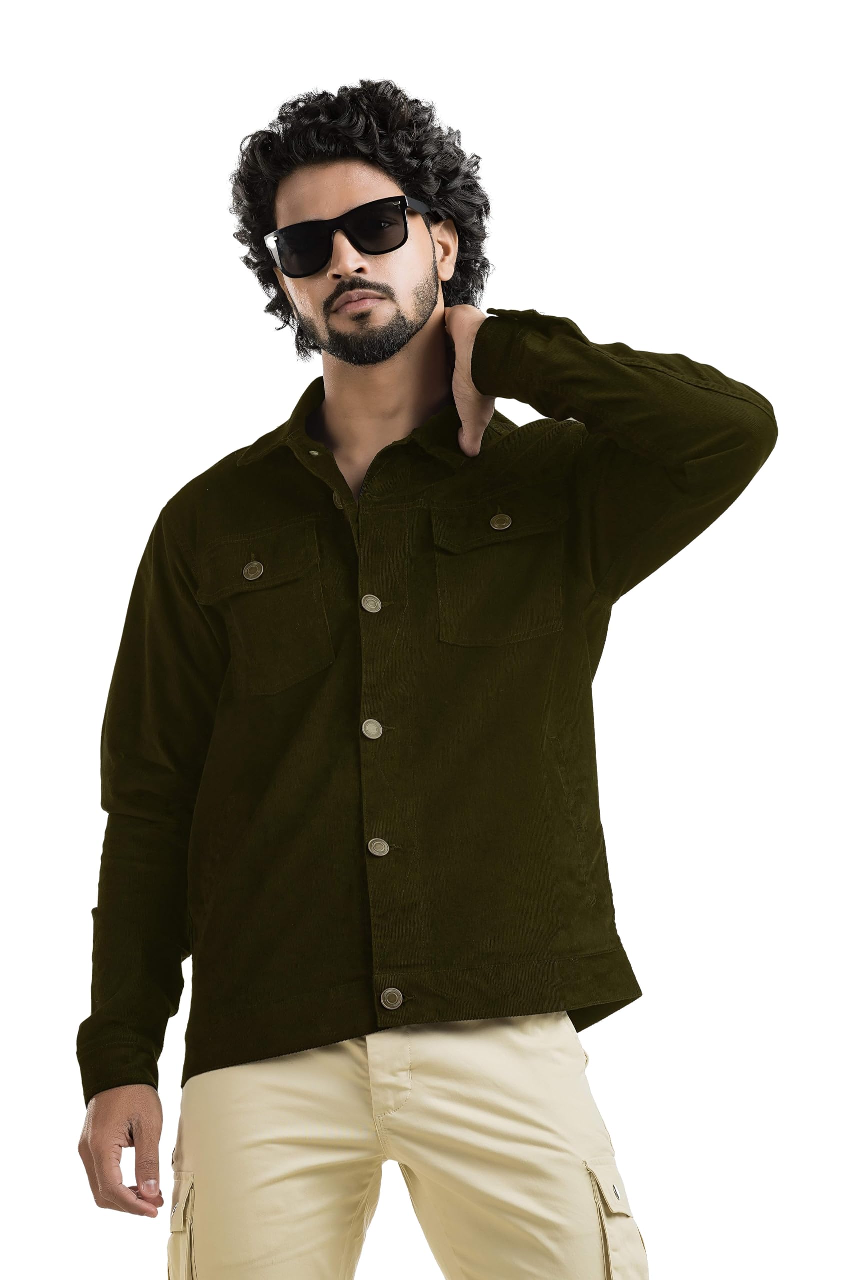 belano Men's Classic Corduroy Jacket-picture-55