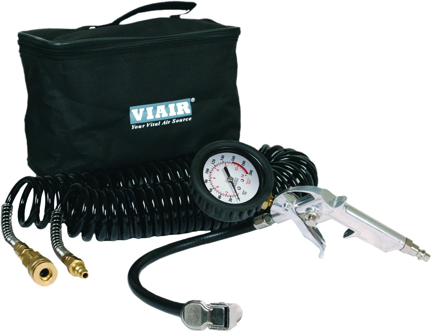 VIAIR 00047 Tire Inflation Kit components