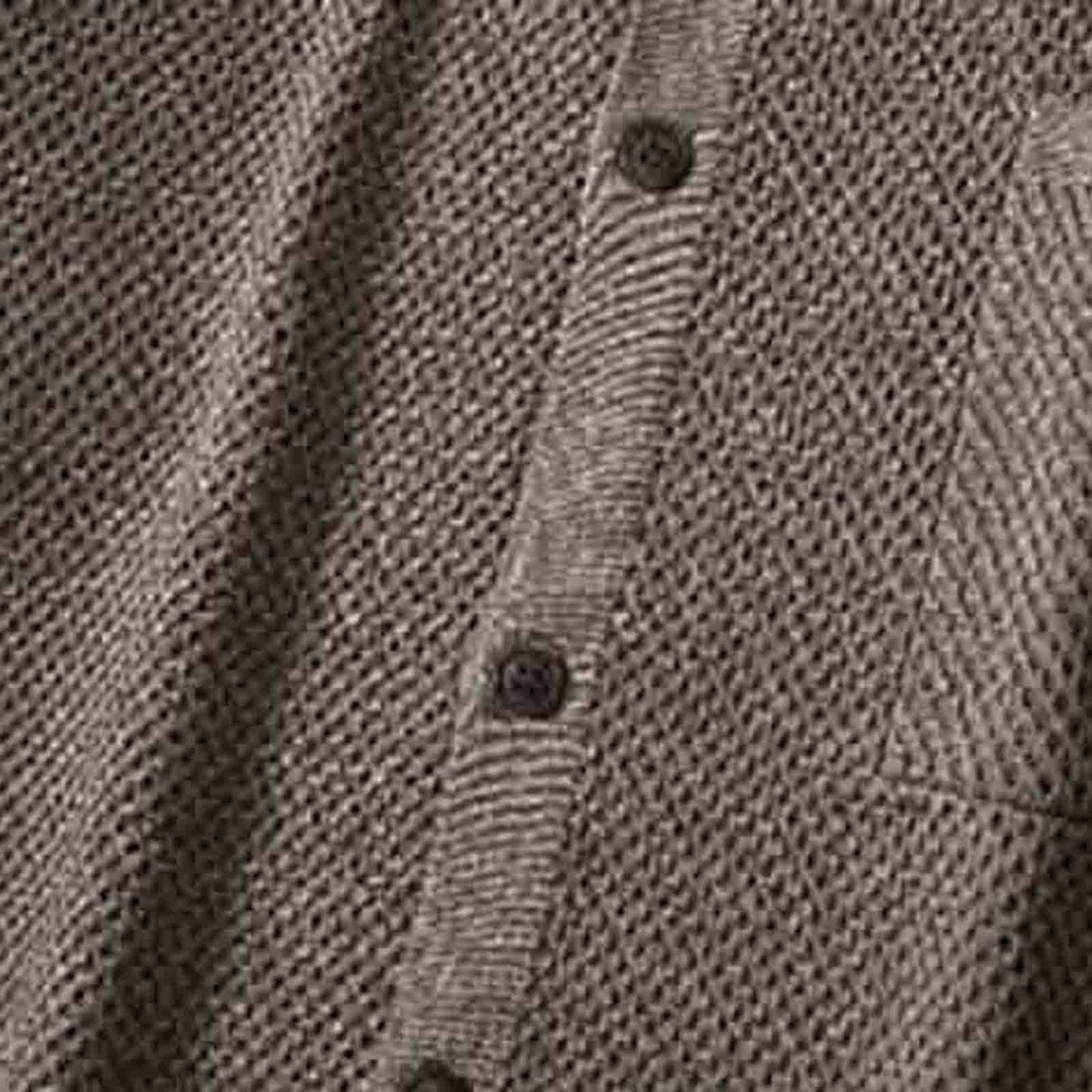 Cardigan Hombre Punto, Chaqueta De Lana para Hombre con Botones De Punto De Manga Larga Frente Abierto Ligeros con Botones Suéter Tipo Cárdigan para El Ocio Y El Autocultivo