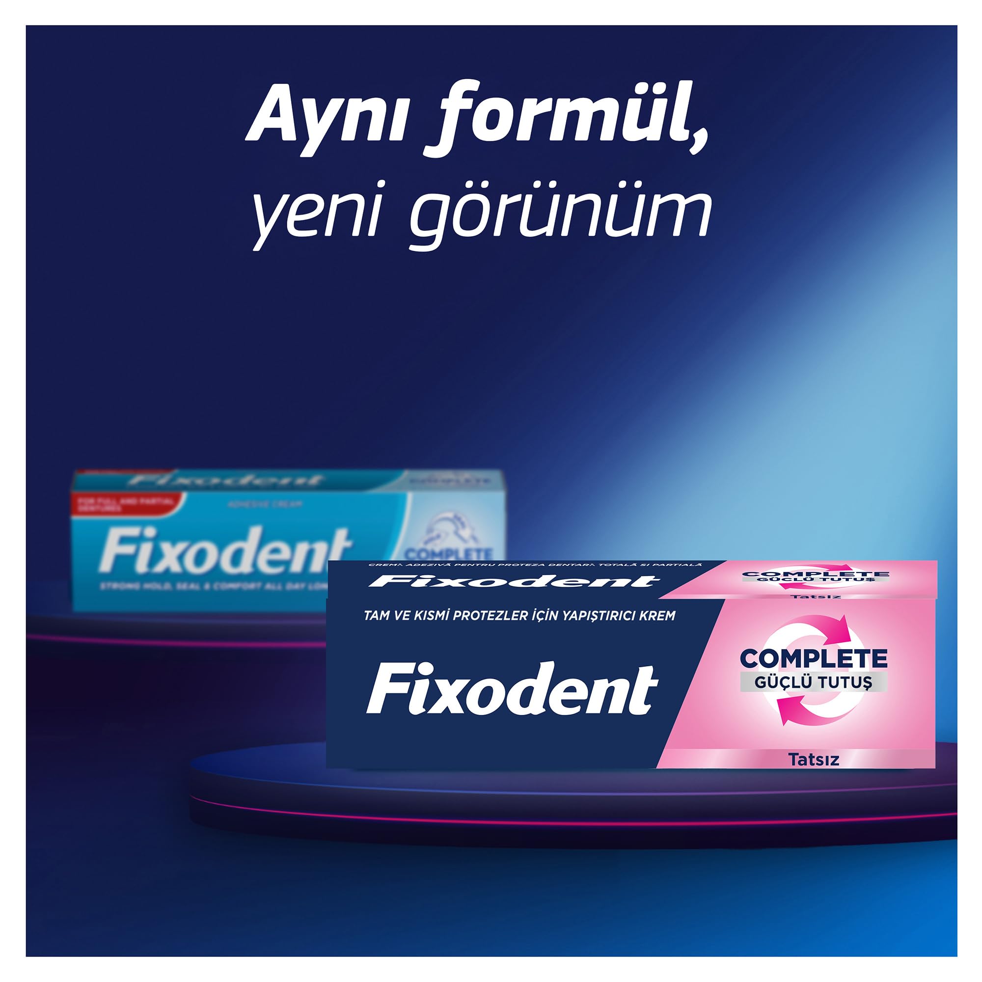 Fixodent Complete Tatsız Diş Protezi Yapıştırıcı Krem 47 g