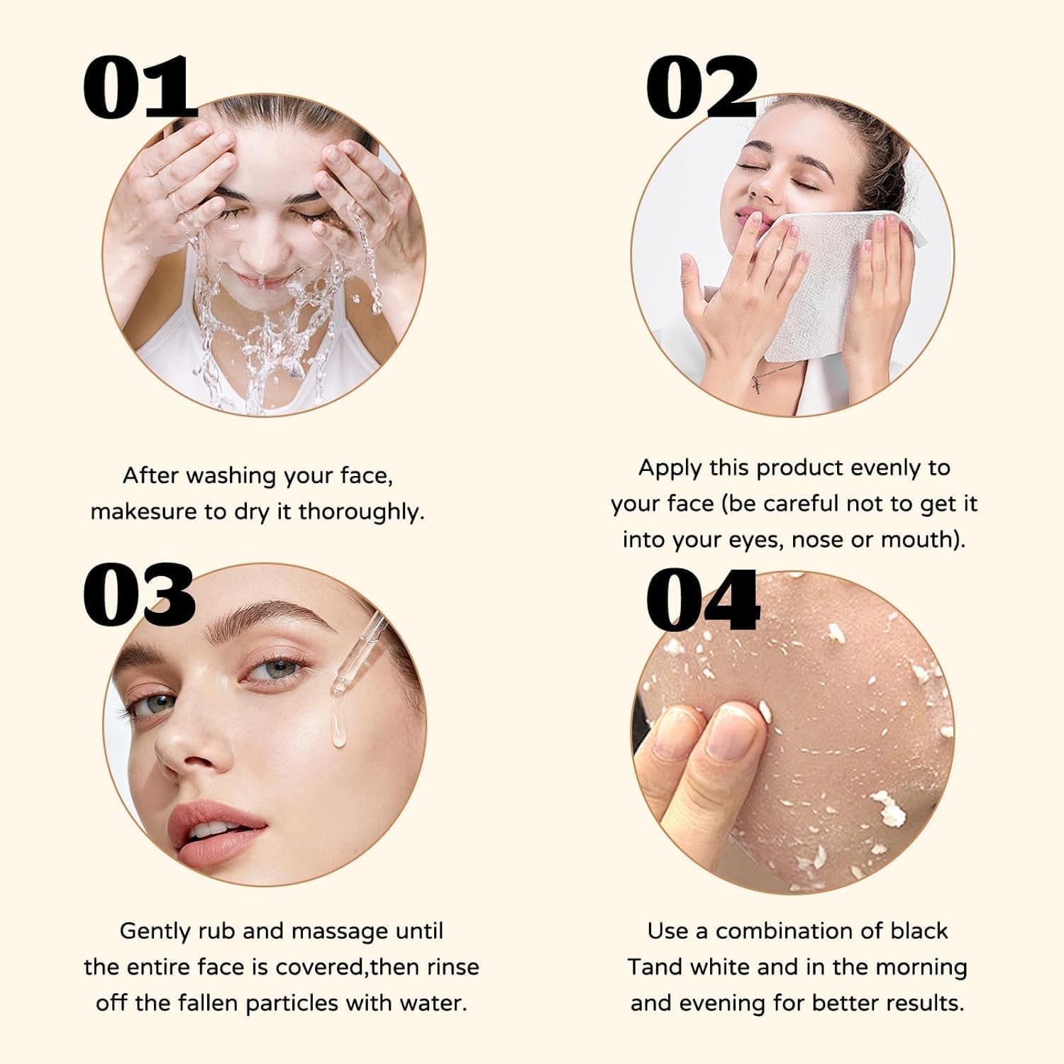 Velora Siero Coreano Esfoliante al Riso, 2026 Estratto Naturale, Ridurre i Pori e Idratare Profondamente per Tutti i Tipi di Pelle, 80ml*2 Pack