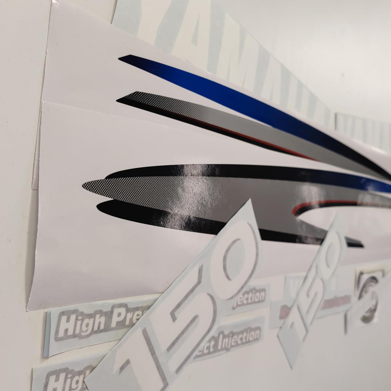 411 Decals Aftermarket Replacement for Yamaha 150 HPDI (2002-2006) Outboard Decal Sticker Set