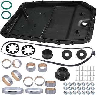 65PCS Auto Transmission Oil Pan w/Bushing Repair Kit for BMW E60 E65 E70 6HP26
