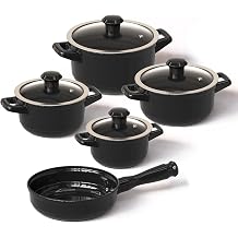 Ceraflame Duo Smart Set 5 Pieces Black