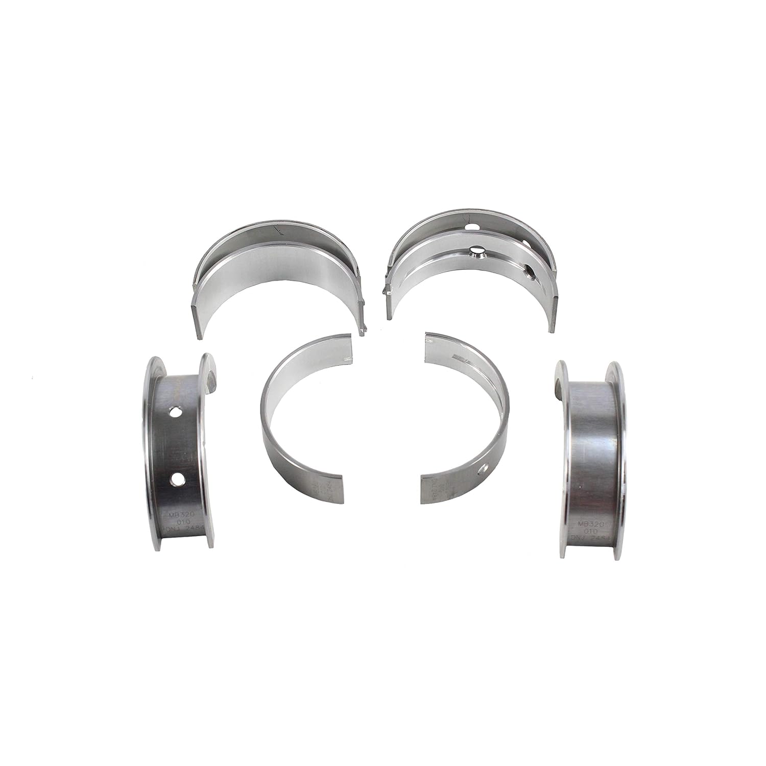 DNJ MB320.20 Oversize Main Bearings Set for 2004-2007 Buick, Chevrolet, Pontiac, Saturn G6, Malibu, Montana 3.5L V6 12V OHV 213cid