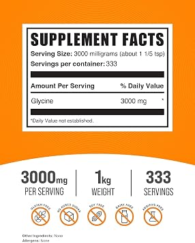 Glycine 1kg + L-Theanine 100g Bundle