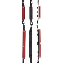 Replacement Hard Buttons Power/Volume Compatible for Xiaomi Poco F1 Rosso Red