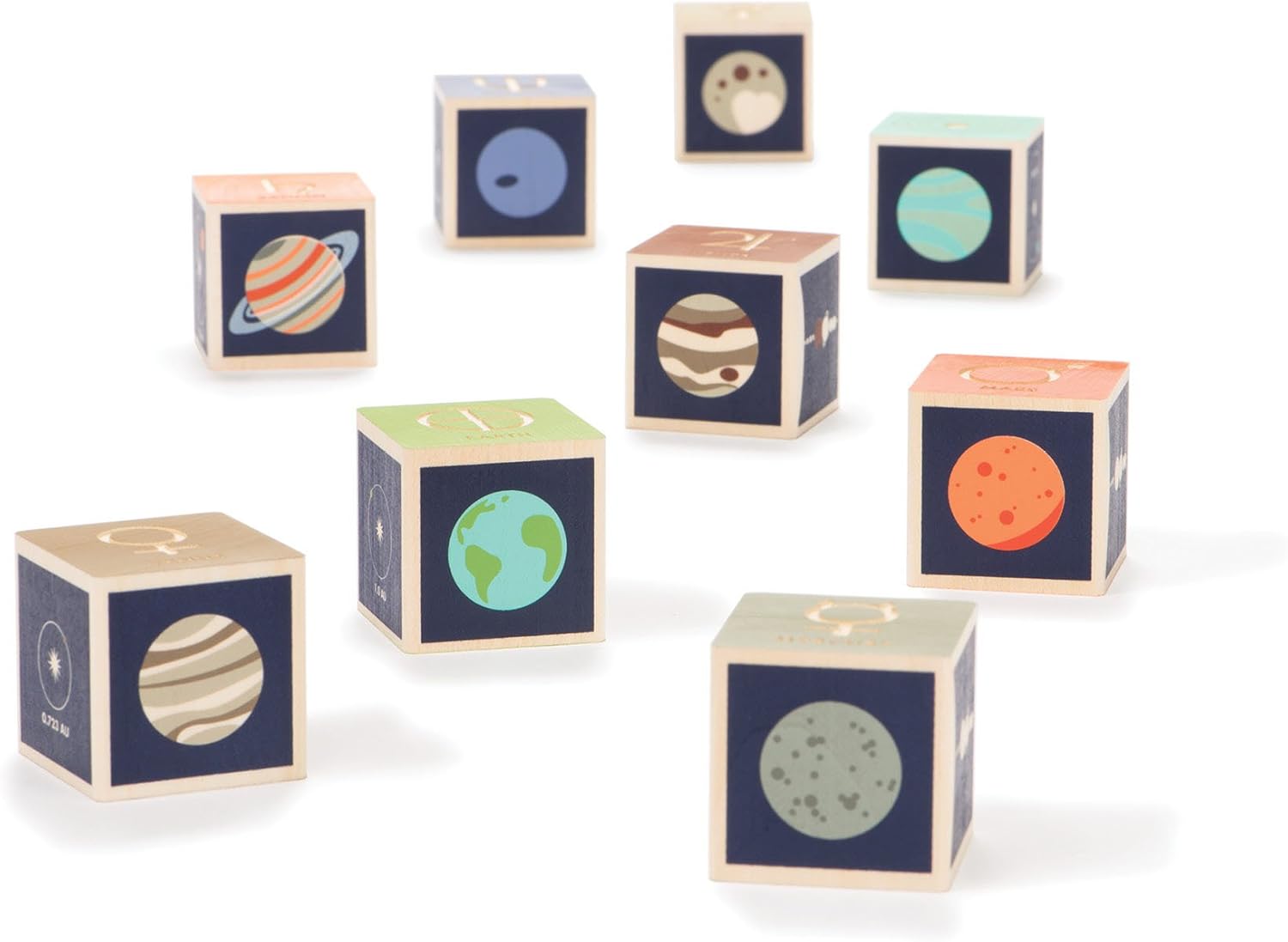 Uncle Goose Planet Blocks - Made in The USA