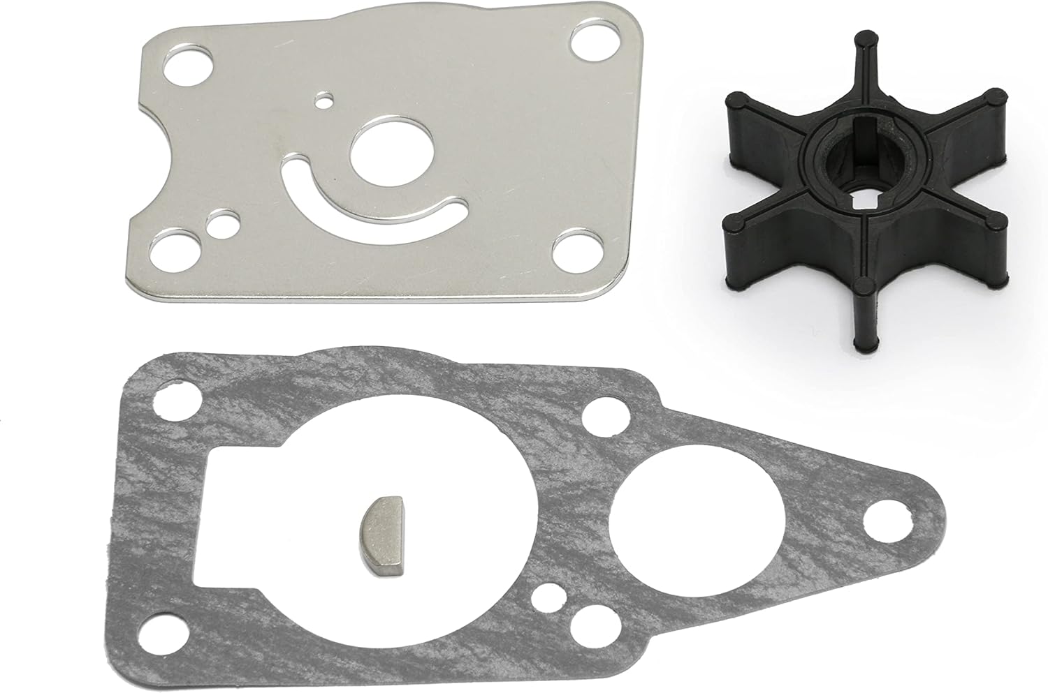 MARKGOO 17400-98652 Water Pump Impeller Repair Kit for Suzuki Outboard 4 5 HP DT4 DT5 Boat Motor Engine Rebuild Service Parts Replacement Johnson Evinrude 5030352 Sierra Marine 18-3260 98651 98650