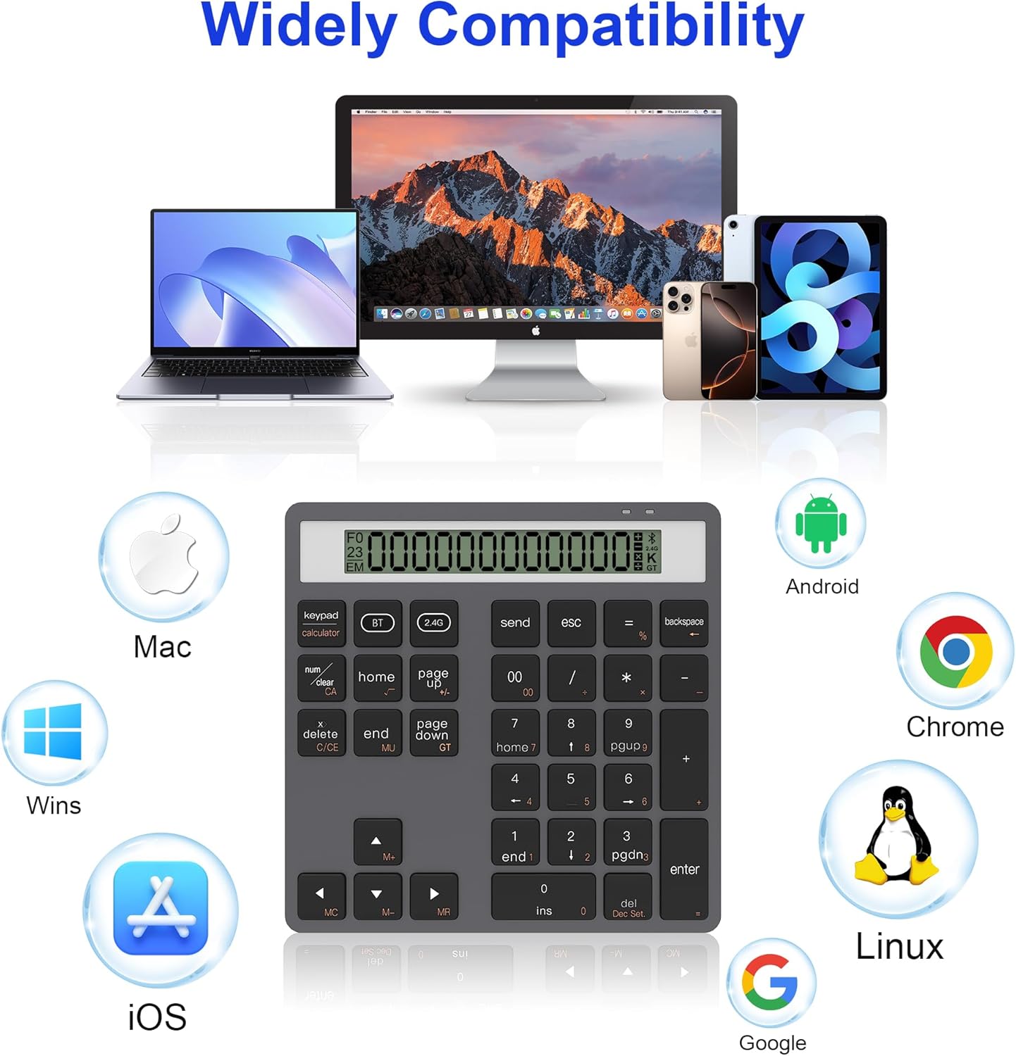 Wide compatibility with various operating systems