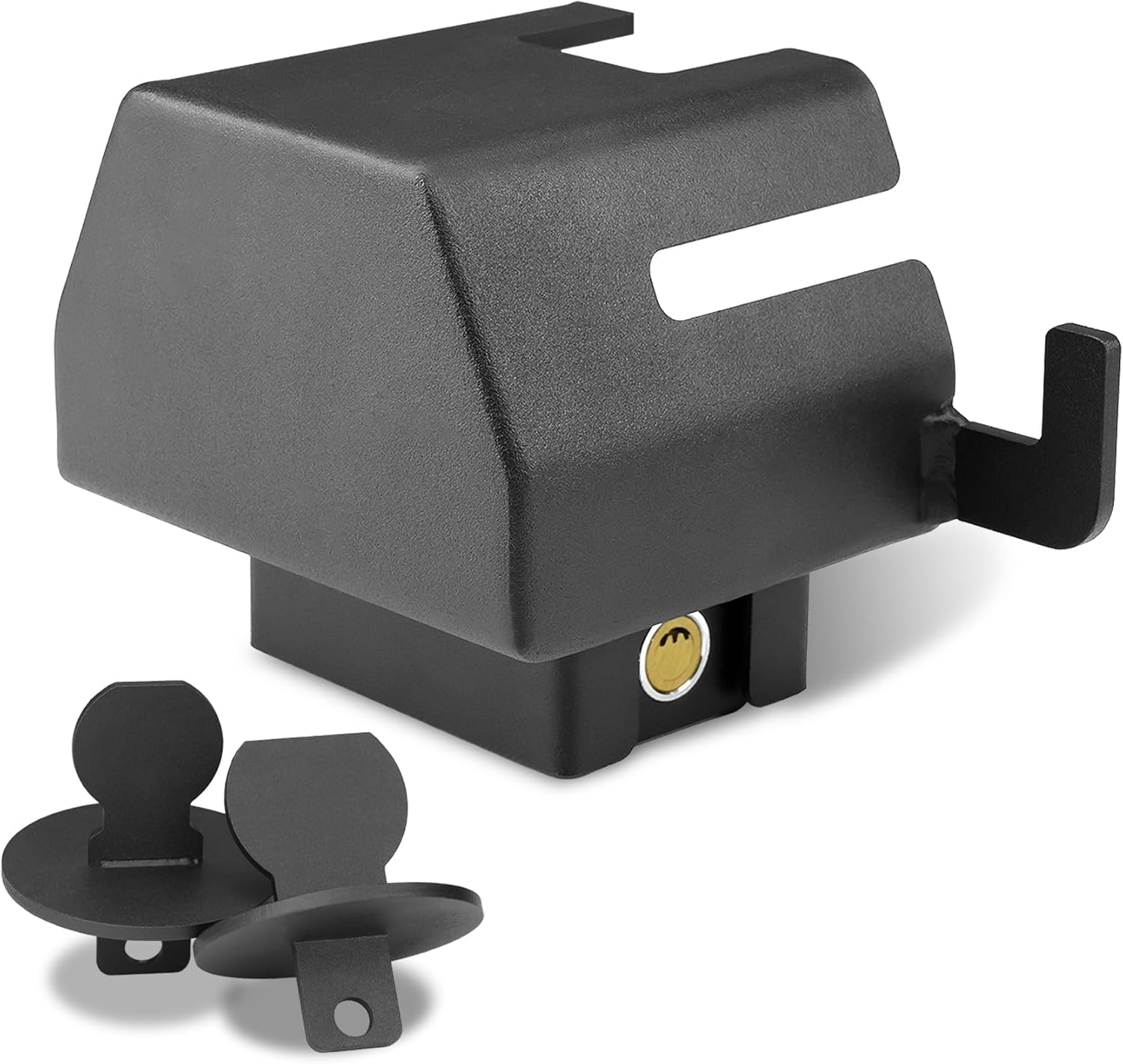 Upgraded 2 5/16" Trailer Hitch Lock, Fits 2" & 2 5/16" Trailer Couplers, Heavy-Duty Ultra-Thick Steel Trailer Coupler Lock, Anti-Theft Coupling Locks for RVs, Boats, Trucks, Trailers