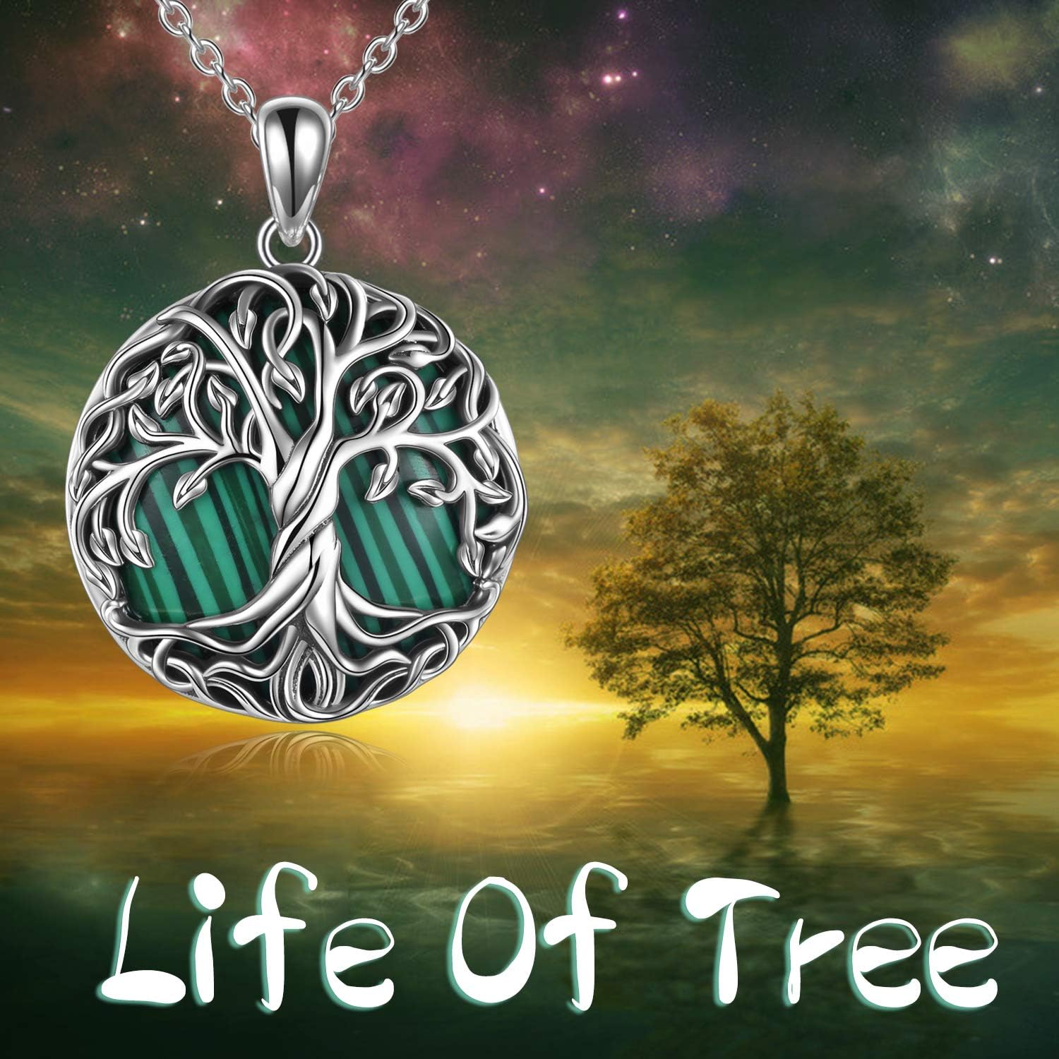 WINNICACA Christmas Gifts Tree of Life Necklace for Women 925 Sterling Silver Family Celtic Tree Necklace Dainty Pendant Irish Jewelry Gifts for Women Mom Wife Girlfriend Anniversary Birthday - Image 8