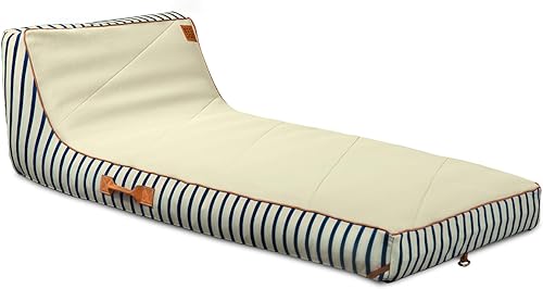 Big Joe Lux Premium Inflatable Pool Float, Premier Mesh, Durable UV Protected Polyester Blend