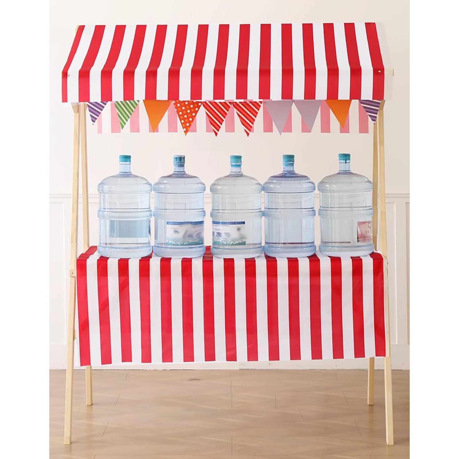 Chariot de vente pour hot-dogs stand de restauration de rue en bois portable