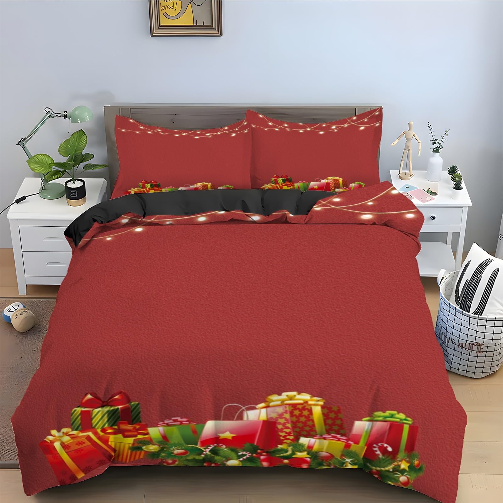 Parure de lit 90x190 cadeau de Noël idéal pour sublimer une chambre d'enfant