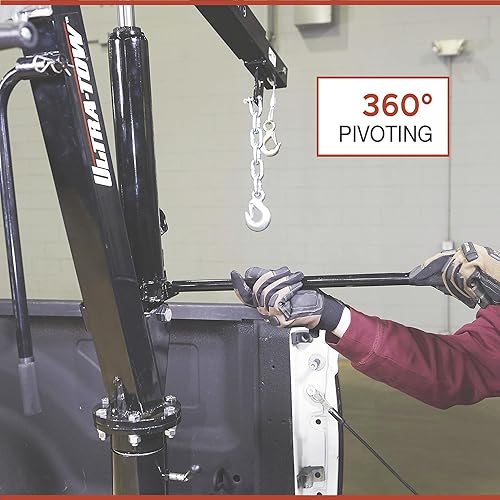 Miniatura 4 de Ultra-Tow Grúa hidráulica de la camioneta con el torno de la mano - 2000-Lb. capacidad