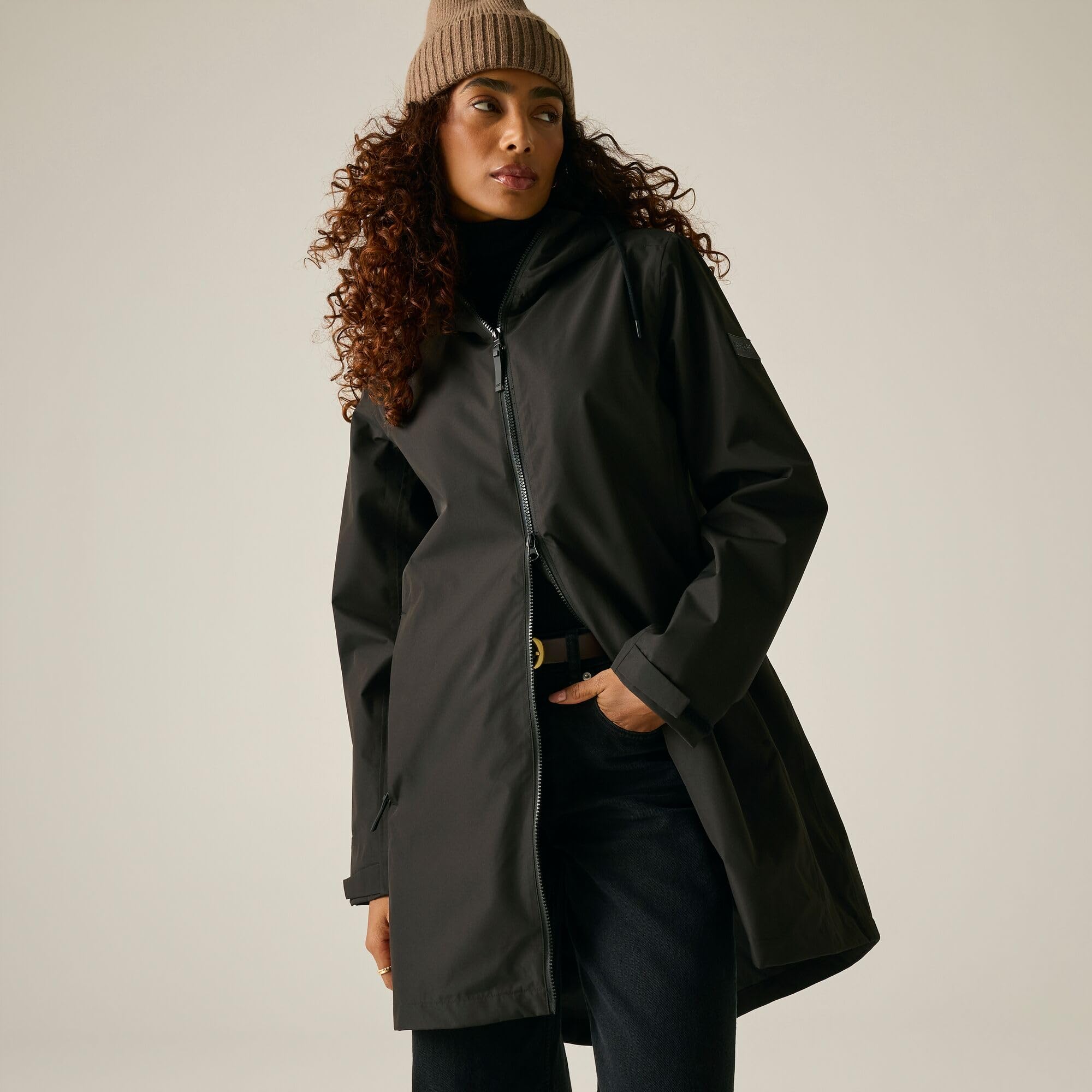 Regatta Womens Brianka Waterproof Shell Jacket Breathable Walking Coat