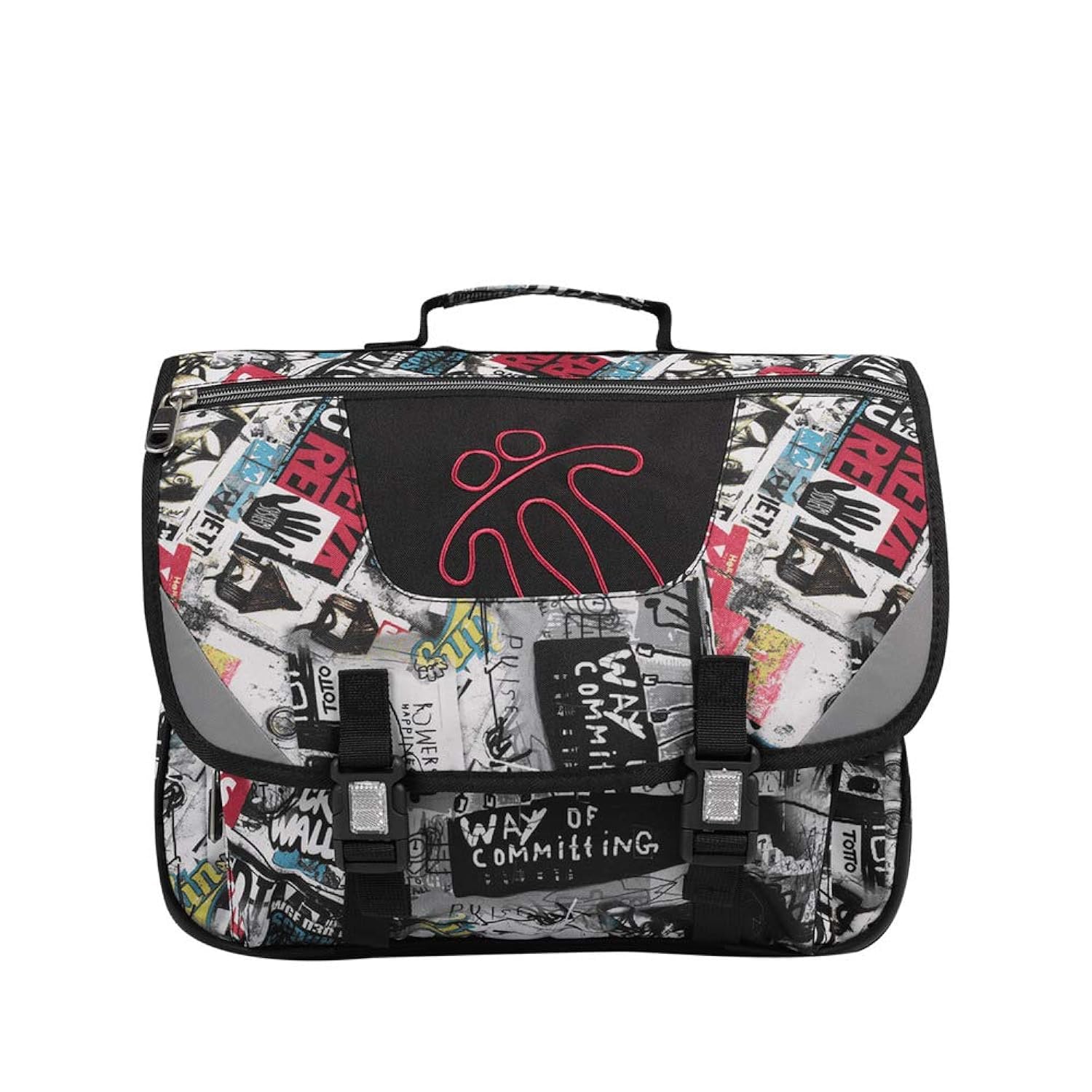 Totto Mochila Tijeras Daypack, Colourful, Modern