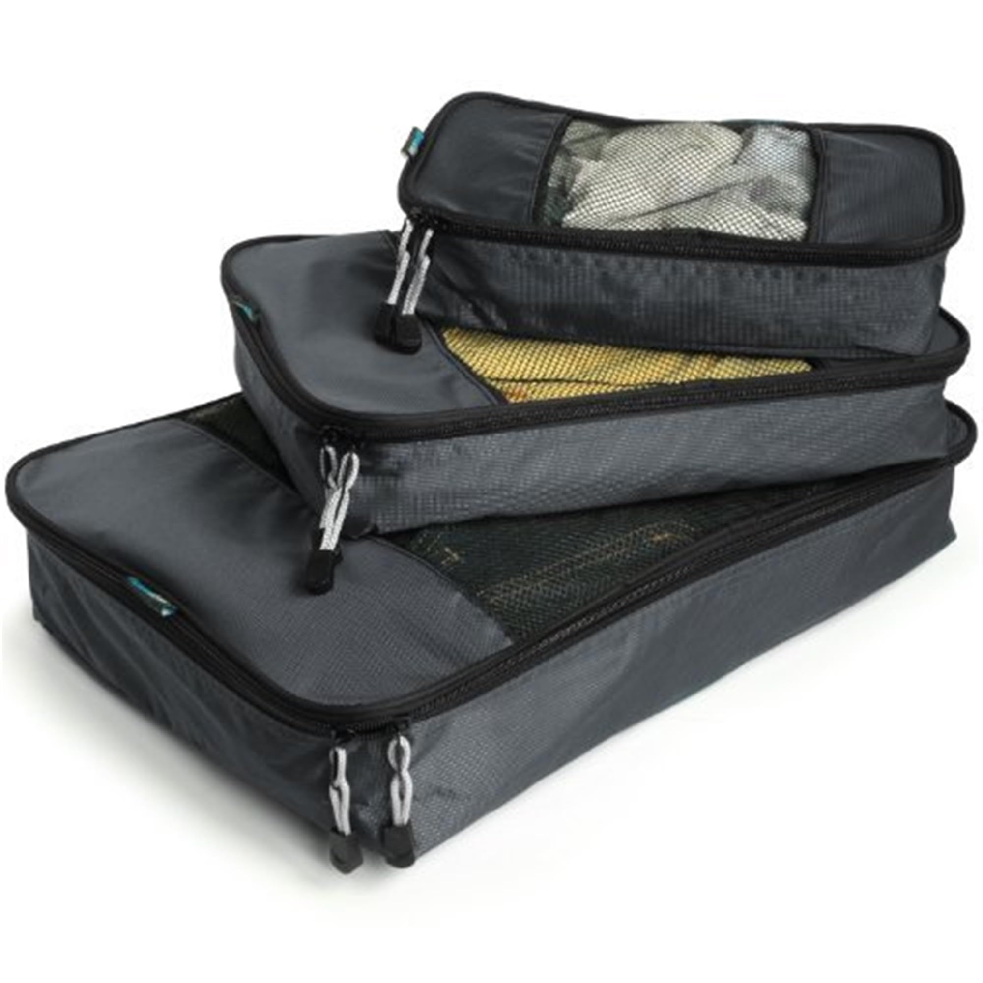 Amazon.com: TravelWise Packing Cubes - 3 Piece Set (Black