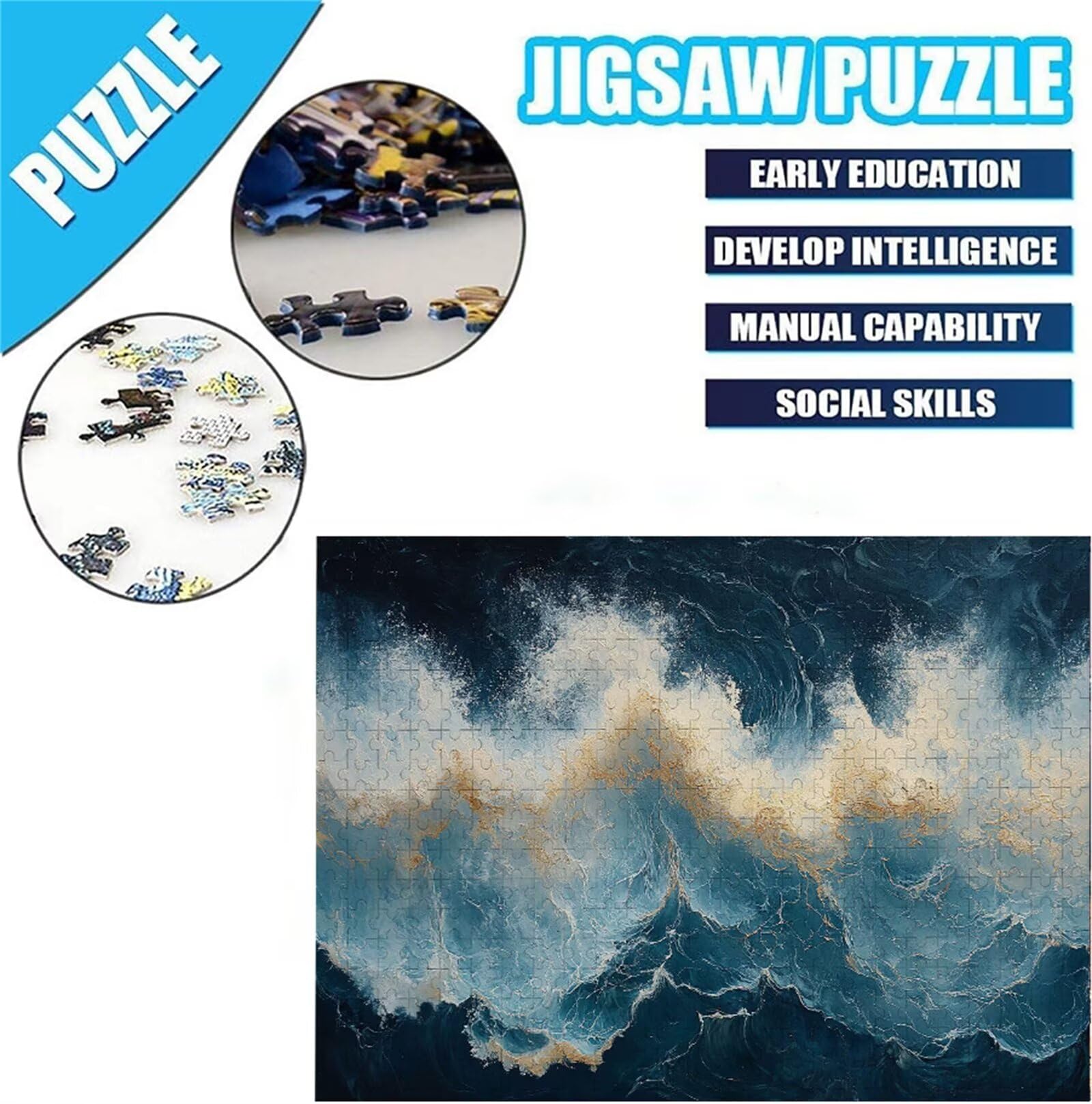 Puzzle 2000 Piezas Adultos Paisaje Puzzle Imposible Rompecabezas Pieza De Madera Jigsaw Un Rompecabezas Desafiante, Uegos Rompecabezas para Toda La Famili Regalo Hombres Mujeres 70.5X99.5cm H-5
