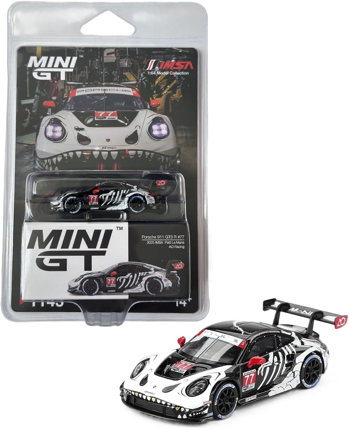 Amazon | サンリッチ (Sunrich) MINI GT 1/43 ポルシェ 911 GT3 R IMSA