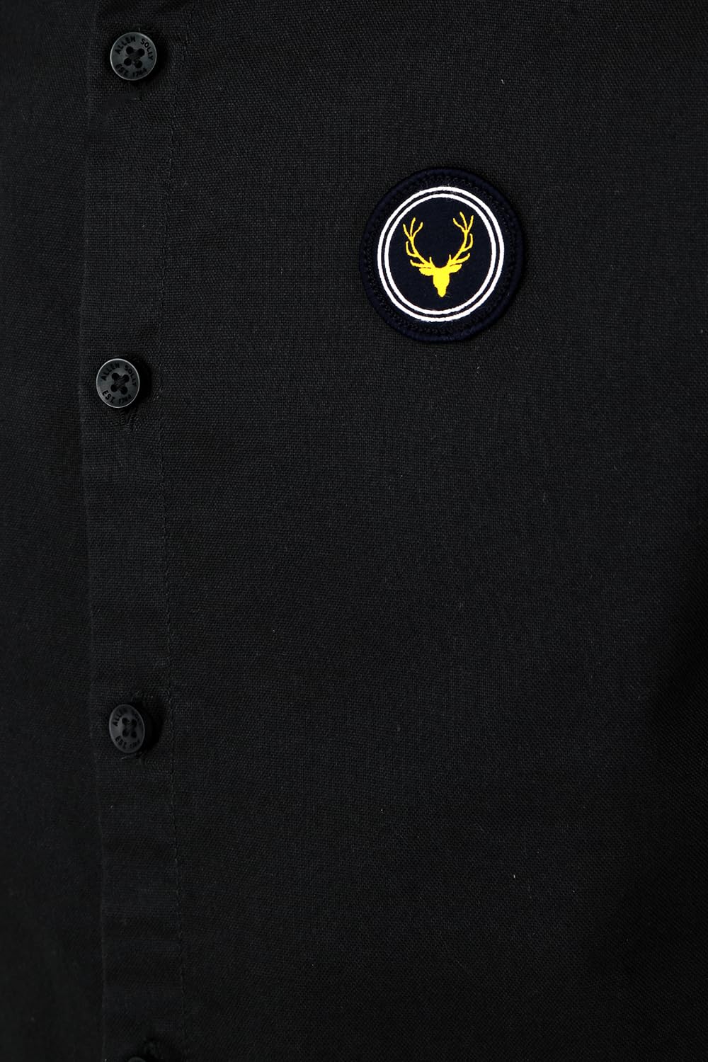 Allen Solly Boy's Regular Fit Shirt (ABSFCRGBW85311_Black - Image 4 thumbnail