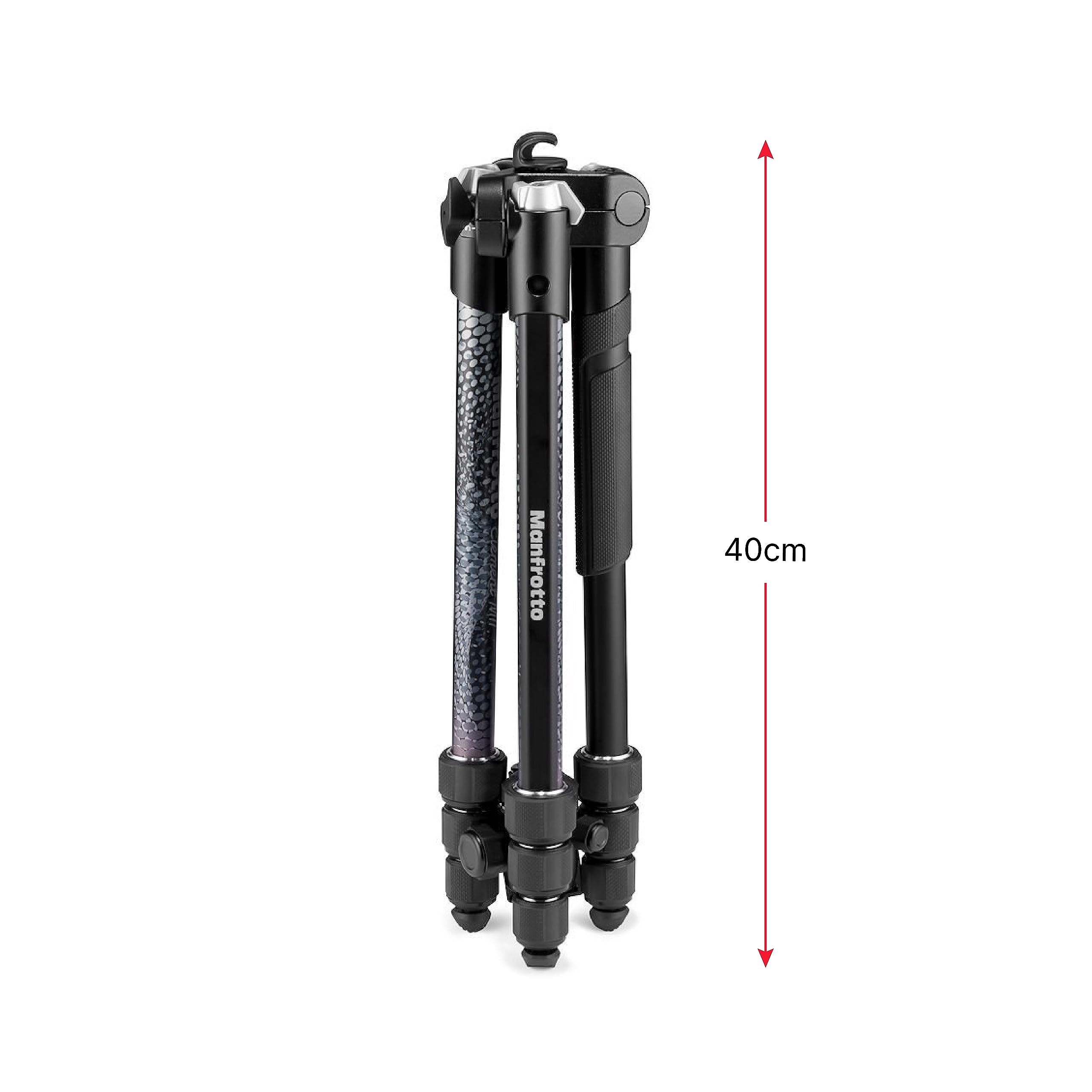 Manfrotto Befree 3-Way Live Advanced Kit Vidéo de Voyage, Aluminium avec Tête Fluide pour Caméscopes et Appareils Photo Compacts, et Tête à Rotule 494, Accessoires Photo pour Créateurs de Contenu