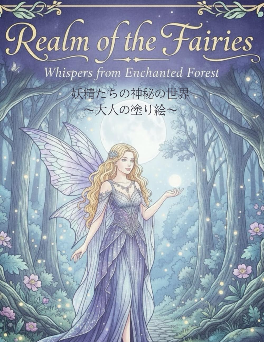 妖精たちの神秘の世界: 大人の塗り絵