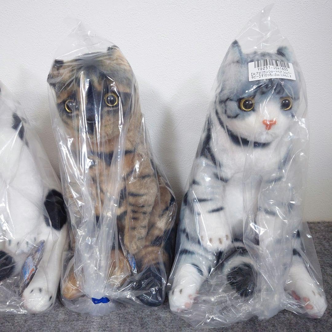 すわっちぃZooにゃんこ ブチ サビ アメリカンショートヘア サバトラ