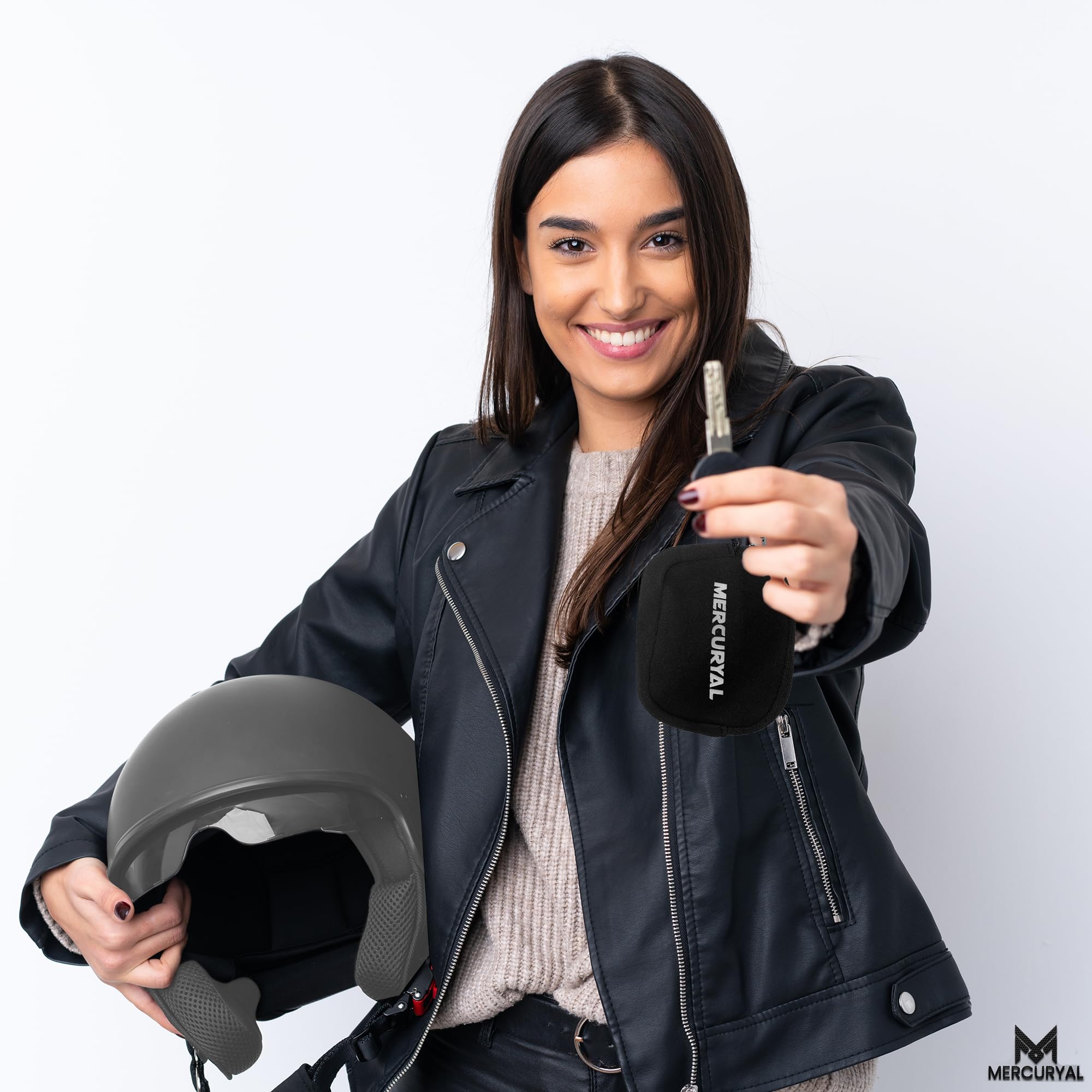 MERCURYAL Llavero Moto de Neopreno Para Guardar Llaves - Accesorios Moto - Llavero Llaves Con Anilla - Accesorios para Moto - Llavero para Moto - Llavero Monedero — view 7