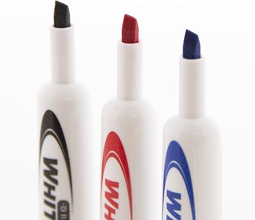 Miniatura 3 de Marcadores de borrado en seco con punta de cincel Bazic. 1 Unidad