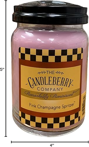 Miniatura 6 de Candleberry Candles Fragancias fuertes para el hogar Vertidas a mano en los Estados Unidos Altamente perfumadas y duraderas Tarro grande de 26