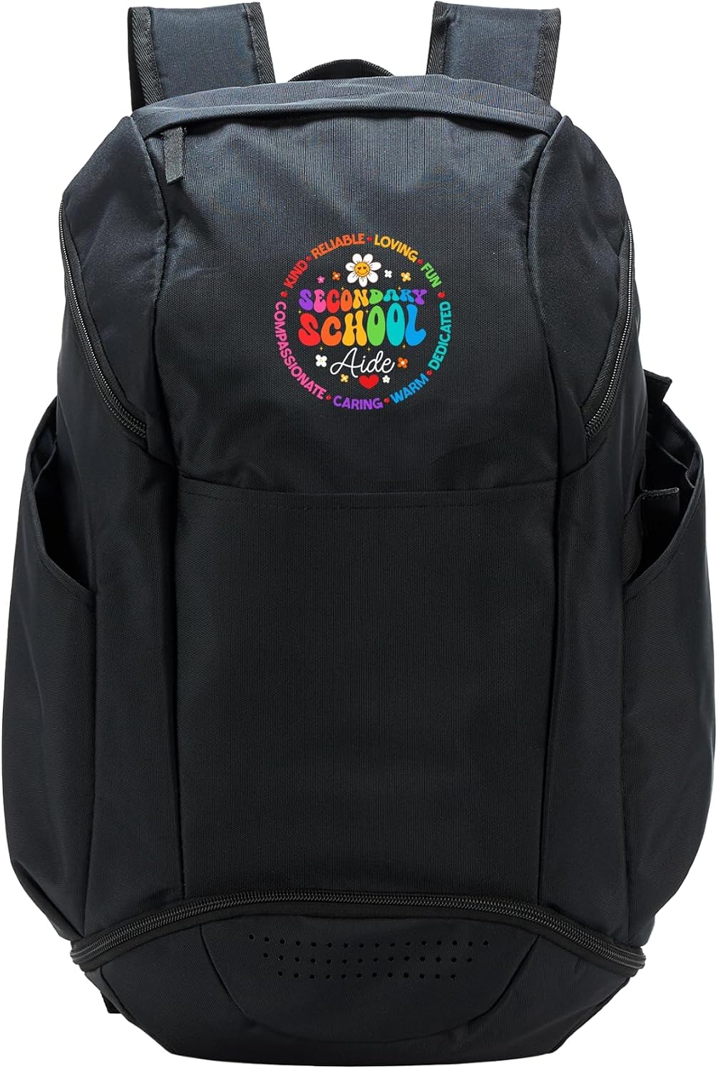 Groovy Secondary School Aide Squad Back To School Teacher Sport Backpack