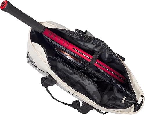 Miniatura 8 de WILSON Lifestyle Tote - Bolsa para raqueta de tenis, color grisazul, con capacidad para hasta 2 raquetas