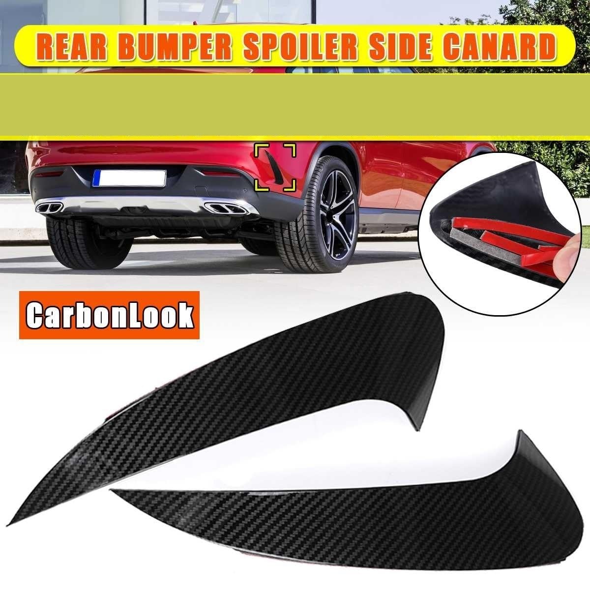 Splitter tylnego zderzaka samochodu Spoiler tylne światło przeciwmgielne boczne Canard tapicerka nawiewu powietrza, dla mercedesa, klasy GLE Coupe C292 GLE43 GLE63s GLE350d GLE